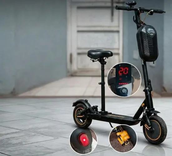 Patinete Elétrico Dobrável Trailforge T1 800w autonomia 40km