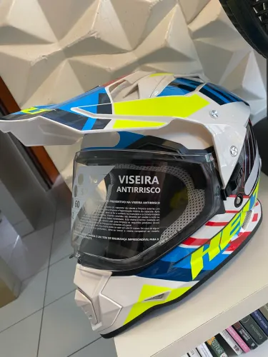 Capacete Helt Cross Vision novo
