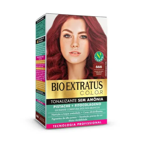 Tonalizante Bio Extratus 666 sem Amônia - Novo
