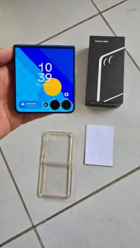 SAMSUNG Z FLIP 7 CAIXA E NOTA FISCAL PREÇO 3.700$
