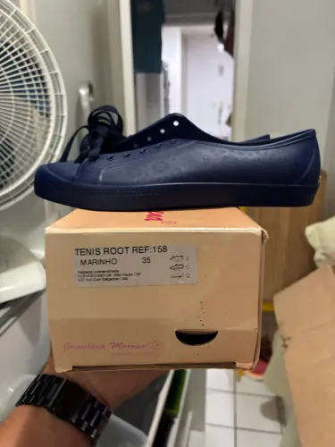 Tênis Feminino Janahina Morena Azul Marinho - Novo na Caixa 19,99