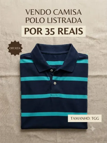 Desapego Masculino TGG camisas e short T48