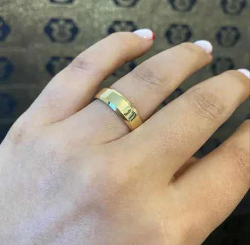 Par de alianças em Ouro 18k