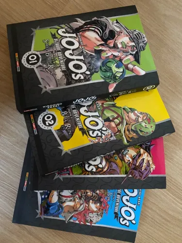 Mangás 1 ao 4 Steel Ball Run