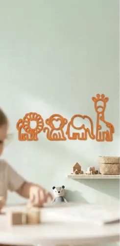 Kit Decoração Safari Infantil