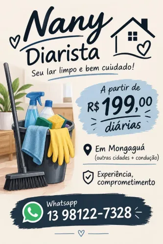PRECISANDO DE DIARISTA?
