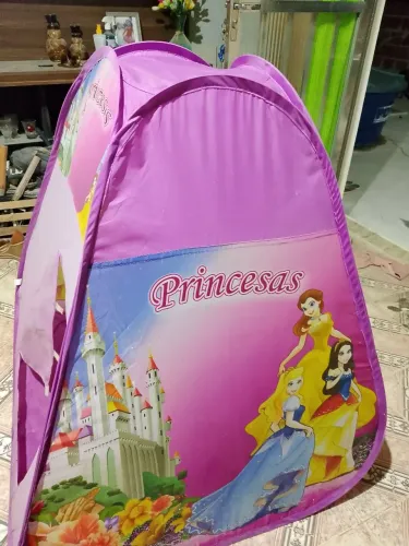 Barraquinha de acampamento pra meninas 