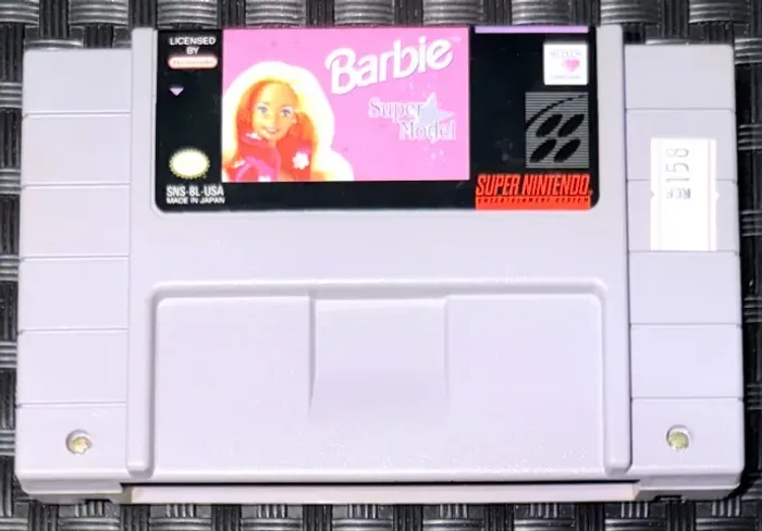 Barbie Super Model Original SNES Super Nintendo