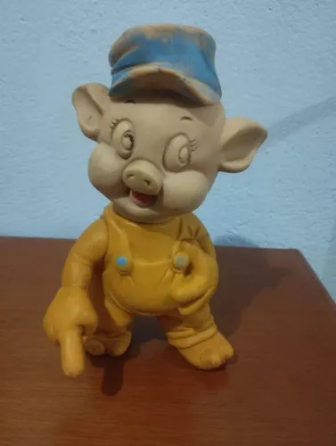 Brinquedo estrela, dos 3 porquinhos 1960/70