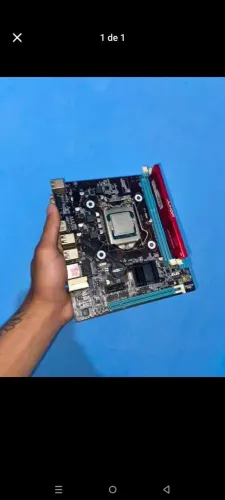 Kit i3 4160+placa mãe+memória ddr3 8gb