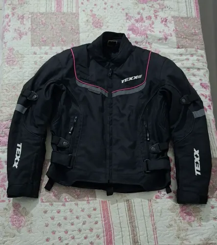 Jaqueta Texx New Strike V2 Lady Feminina Preta/Rosa