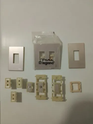 Tomadas  espelhos interruptores Pial Legrand  Elite Vintage