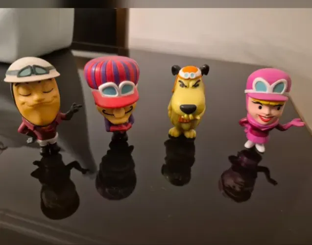 Bonecos McDonald's Corrida Maluca - Vendo Separadamente