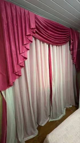 CORTINA ROSA/design princesa