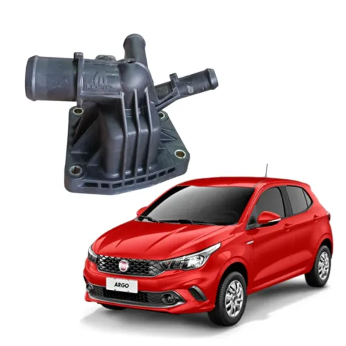 Carcaça Válvula Termostática Fiat Argo Mobi 2017 2023