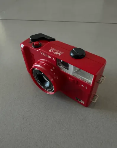 Câmera Fotográfica Yashica Mf-3 Super - Vintage Colecionador
