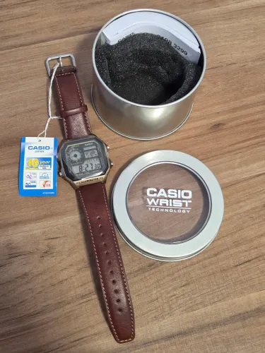 Relógio Casio World Time Royale AE-1200WHL-5AV