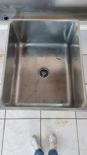 PIA DE BANHO INOX