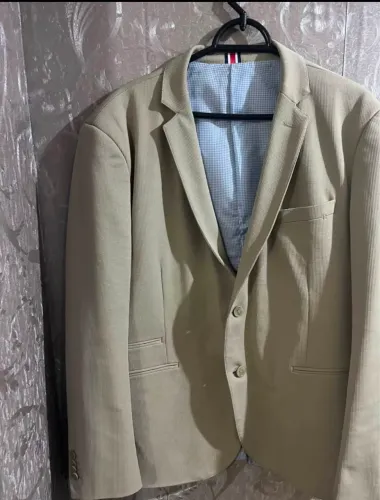 Blazer masculino tamanho GG cor bege