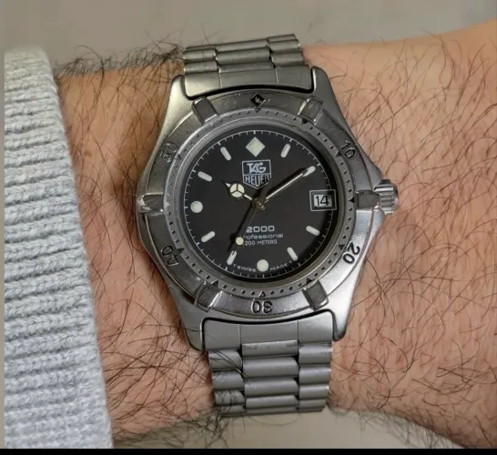 Relógio tag heuer 2000 series professional 200m