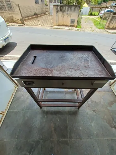 Chapa a gás para restaurante