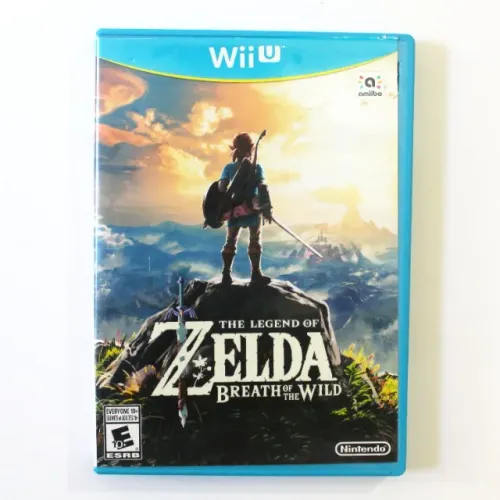 The Legend of Zelda: Breath of the Wild para Wii U original, completo e perfeito