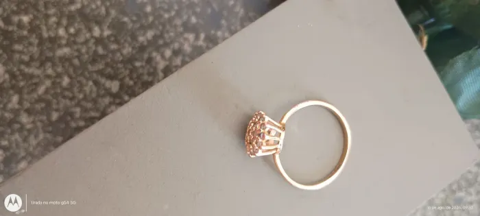 Vendo anel ? magold e um pingente coração semi novos , não faço entrega . Valor abaixo.