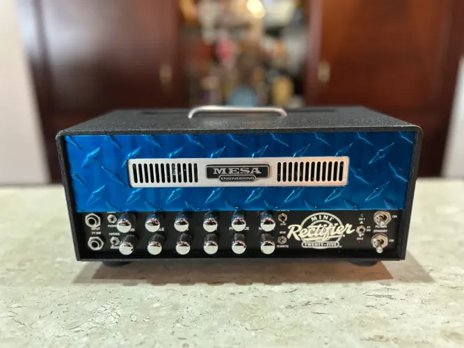 Mesa Boogie Mini Rectifier Edição Limitada Blue Valvulado