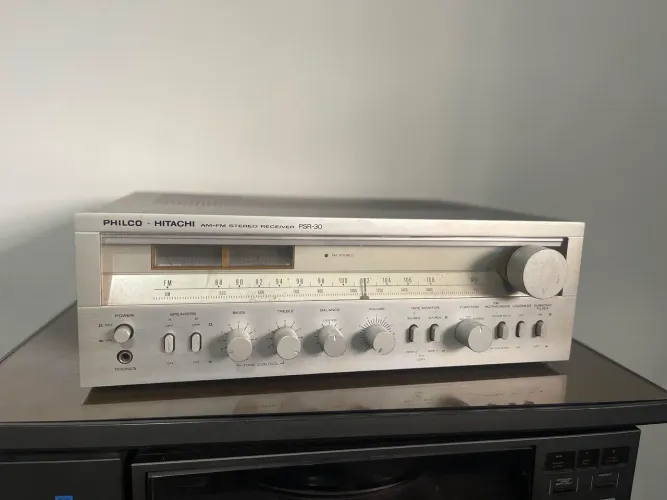 Receiver Philco hitachi psr30 excelente aparelho vintage
