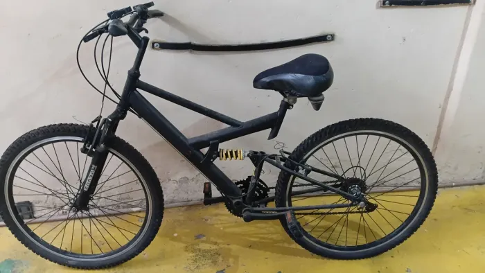 Bicicleta bike Sundown com amortecedor 18 marcas aro 26