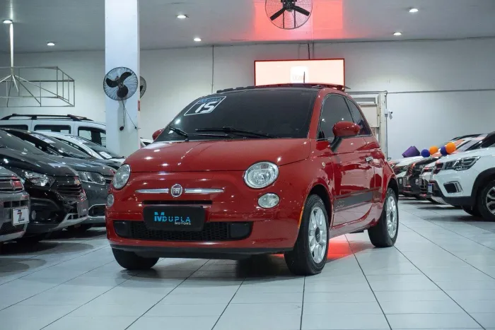 Fiat 500 Cult 1.4 Flex 8V EVO Dualogic 2015