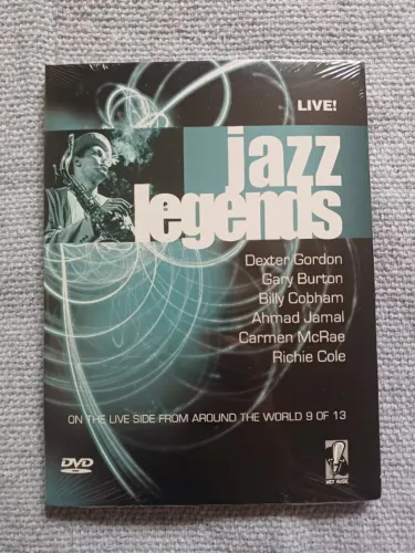 DVD Jazz Legends - Live! - Billy Cobham / Gary Burton... - Digipack - Lacrado !!!!