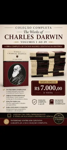Coleção Completa Charles Darwin - The Works - 29 Volumes