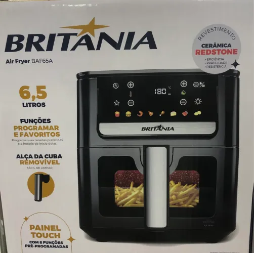 Fritadeira airfryer 6,5 pt nova 