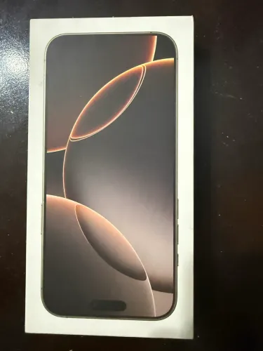 I Phone 16 Pro Max 256g Titânio Deserto