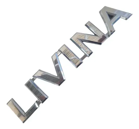 Emblema Tampa Traseira Nissan Livina 2009 2014 Prateado
