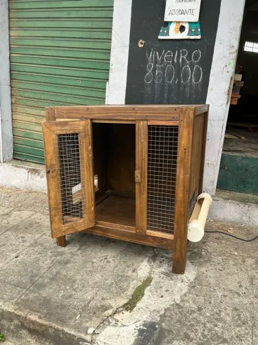 Viveiro para codornas e pintinhos