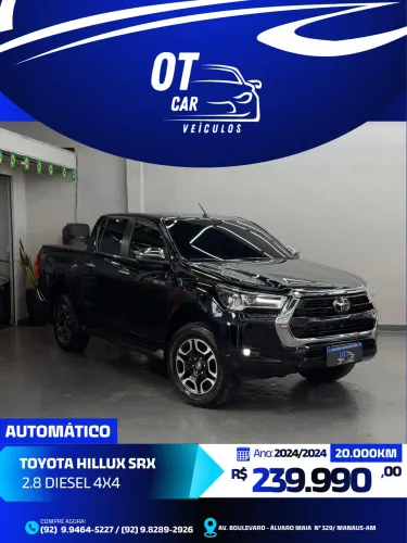 Toyota Hilux CD SRX 4X4 2.8 TDI 16V Diesel Aut. 2024