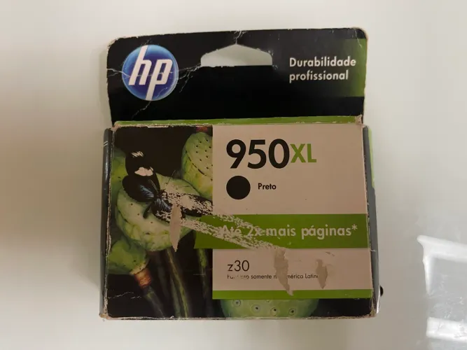 Cartucho HP 950 XL Preto Lacrado vencido