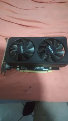Placa de Vídeo RX 550 4GB AMD PCYES Radeon, GDDR5, 128-Bit + Caixa + Nota fiscal