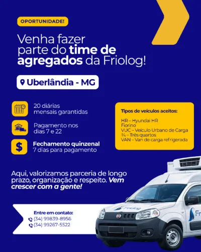 MOTORISTA AGREGADO