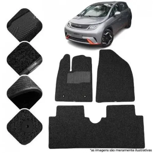 Tapete Automotivo Kapazi Byd Dolphin Gs 2023 2024  2025 2026