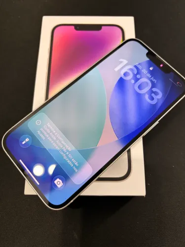 Iphone 14 branco todo original