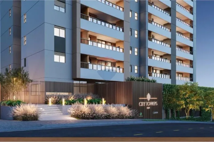 Apartamento para locação no City Tower, com 3 quartos, sendo 1 suite e vaga para 2 carros,