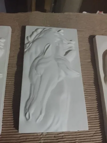 Cuadro decorativo en gesso cru