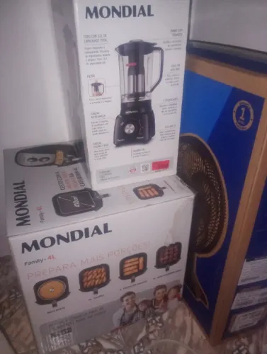Ventilador 40CM , Ayr Flyer , Liquidificador NOVOS !