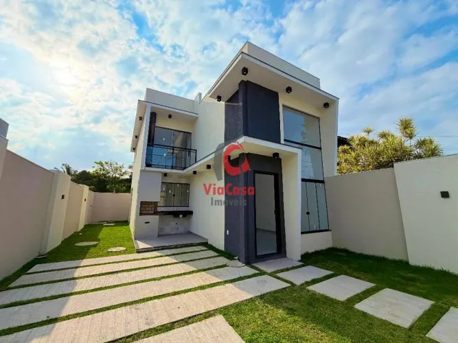 Casa com 3 dormitórios à venda, 90 m² - Costazul - Rio das Ostras/RJ