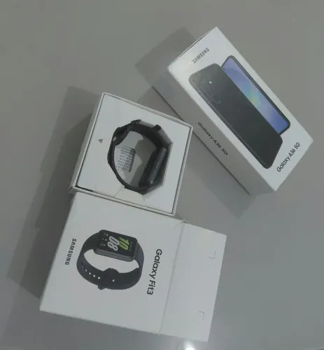 Galaxy A36 256GB/8GB + Galaxy FIT 3. Nota Fiscal e 1 ANO DE GARANTIA