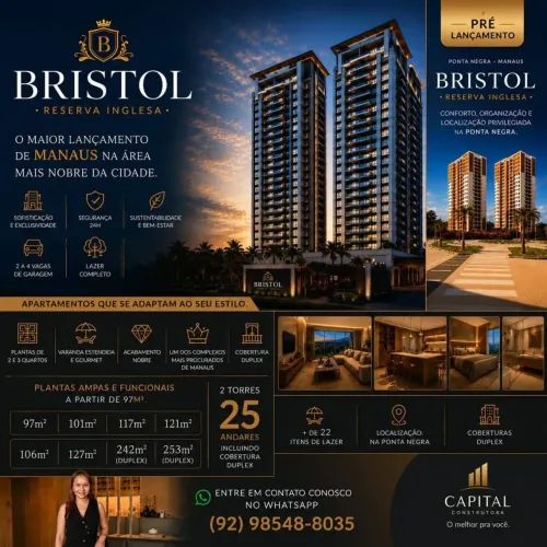 BRISTOL RESERVA INGLESA | PONTA NEGRA manaus-am