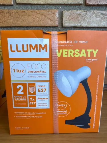 Luminária de mesa
